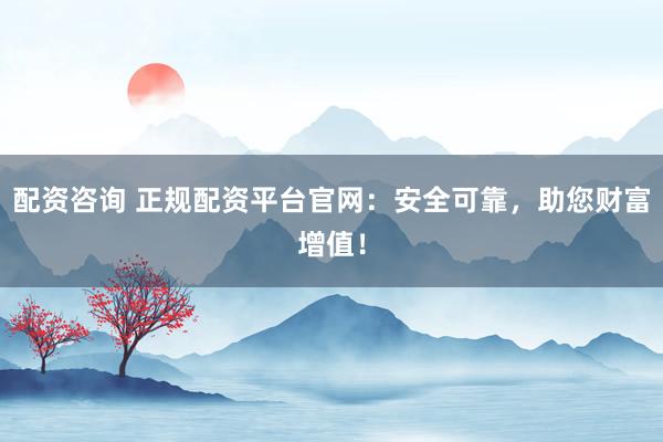 配资咨询 正规配资平台官网：安全可靠，助您财富增值！